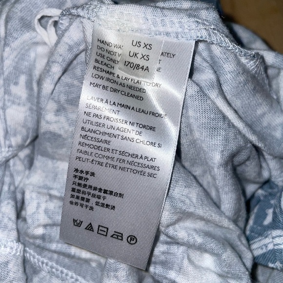 Free People Mimi Tunic Blue/Ivory - Picture 9 of 12